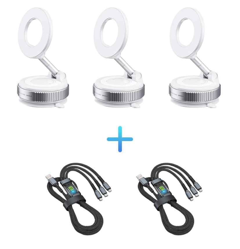 🎁Buy More Save More🔄360° Adjustable Vacuum Magnetic Phone Holder📱🚗