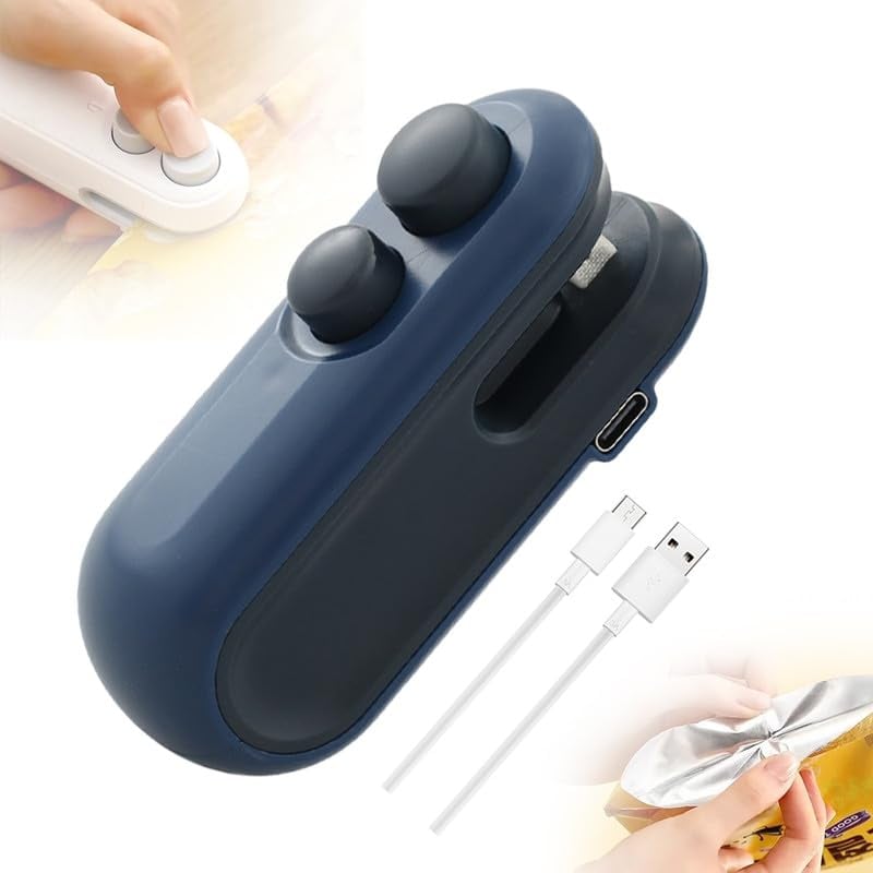 Final 3 hours 70% off: 🔥Mini Bag Sealer with Cutter and Magnet