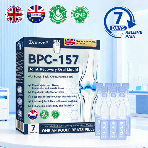 🌿🏃‍➡️Zvoevo® BPC-157 Stabilized-Peptide Joint Recovery Oral Liquid - ✅Clinically Co-Developed with the U.K. Peptide Research Alliance (UKPRA)