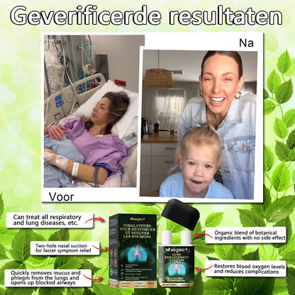 🍎【💟Made and Shipped from UK✅】👨‍⚕️MIQIKO® The Lung Enhancement and Care Inhaler(🌈Recommended by lung specialists🌈)