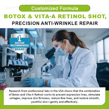 🔥Made and shipped from the UK🧑‍⚕️💫Rolimey® Botox & Vita-A Retinol Shot Wrinkle-Lift Tightening cream - Last Day Promotion 70% OFF