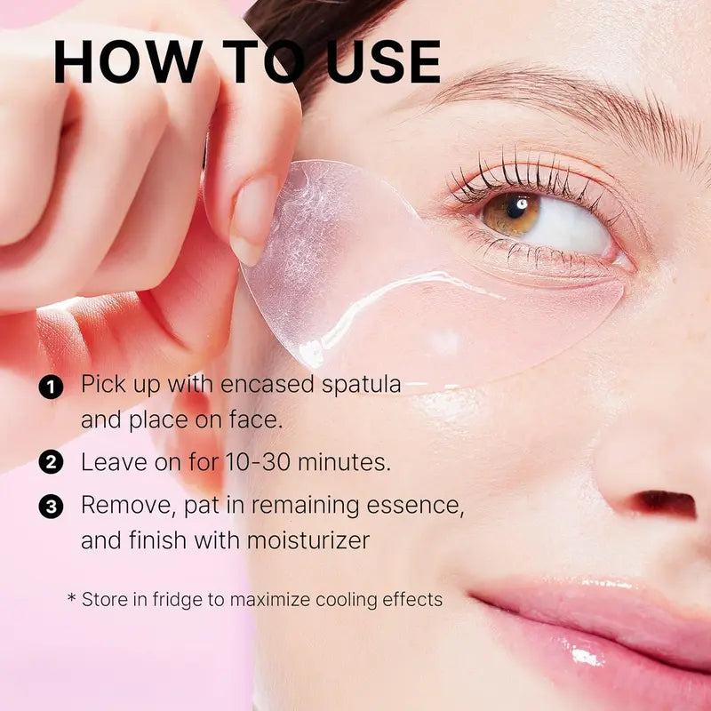 Peptide Collagen Hydrogel Eye Patch (60 patches) | UNDER-EYE BAGS IN JUST 10 MINUTES