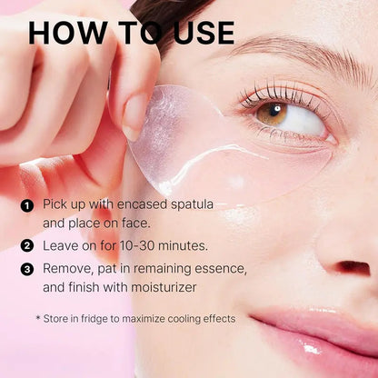 Peptide Collagen Hydrogel Eye Patch (60 patches) | UNDER-EYE BAGS IN JUST 10 MINUTES