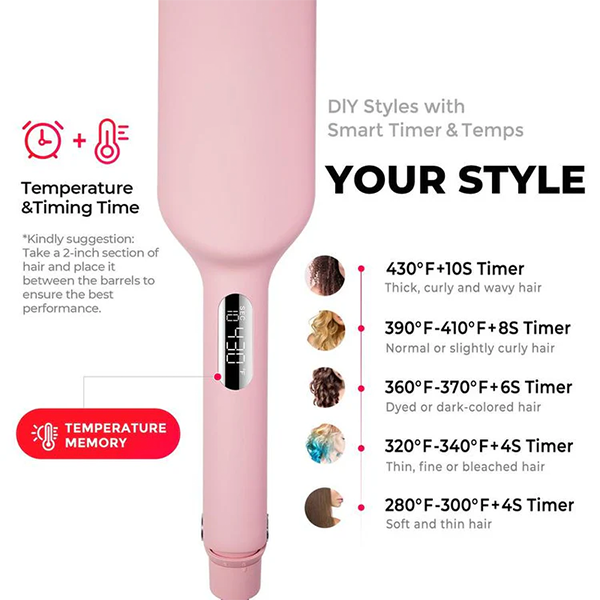 🔥Final 6 Hours: 60% OFF COMPACT Hair Waver Crimper