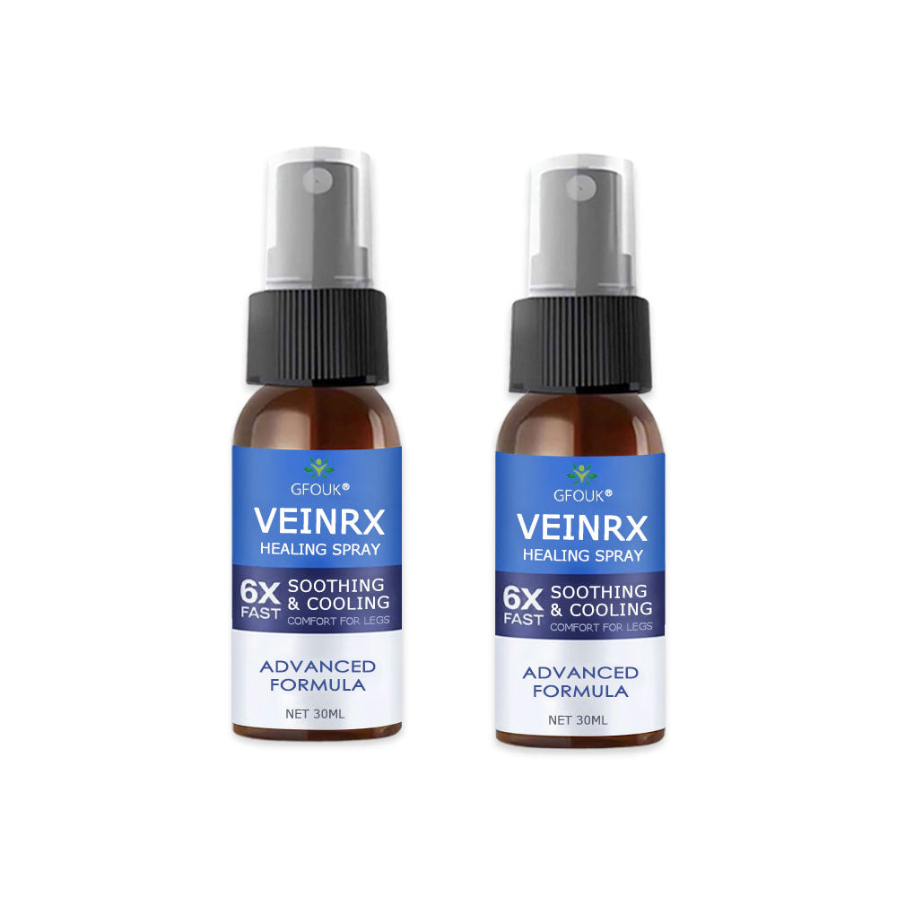 🇬🇧🔥GFOUK® VEINRX Healing Spray (Designed for Varicose veins, Spider veins, Deep vein Thrombosis, Chronic venous insufficiency, Venous ulcers, Thrombophlebitis and other venous issues)