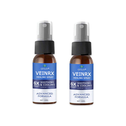 🇬🇧🔥GFOUK® VEINRX Healing Spray (Designed for Varicose veins, Spider veins, Deep vein Thrombosis, Chronic venous insufficiency, Venous ulcers, Thrombophlebitis and other venous issues)