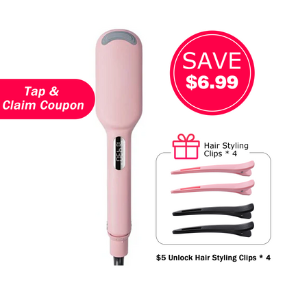 🔥Final 6 Hours: 60% OFF COMPACT Hair Waver Crimper