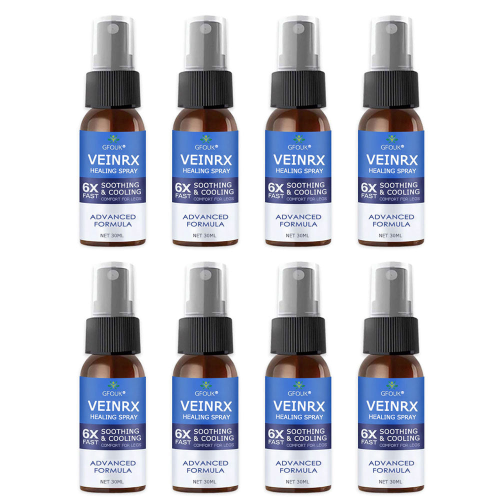 🇬🇧🔥GFOUK® VEINRX Healing Spray (Designed for Varicose veins, Spider veins, Deep vein Thrombosis, Chronic venous insufficiency, Venous ulcers, Thrombophlebitis and other venous issues)