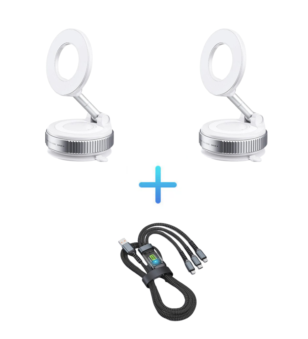 🎁Buy More Save More🔄360° Adjustable Vacuum Magnetic Phone Holder📱🚗