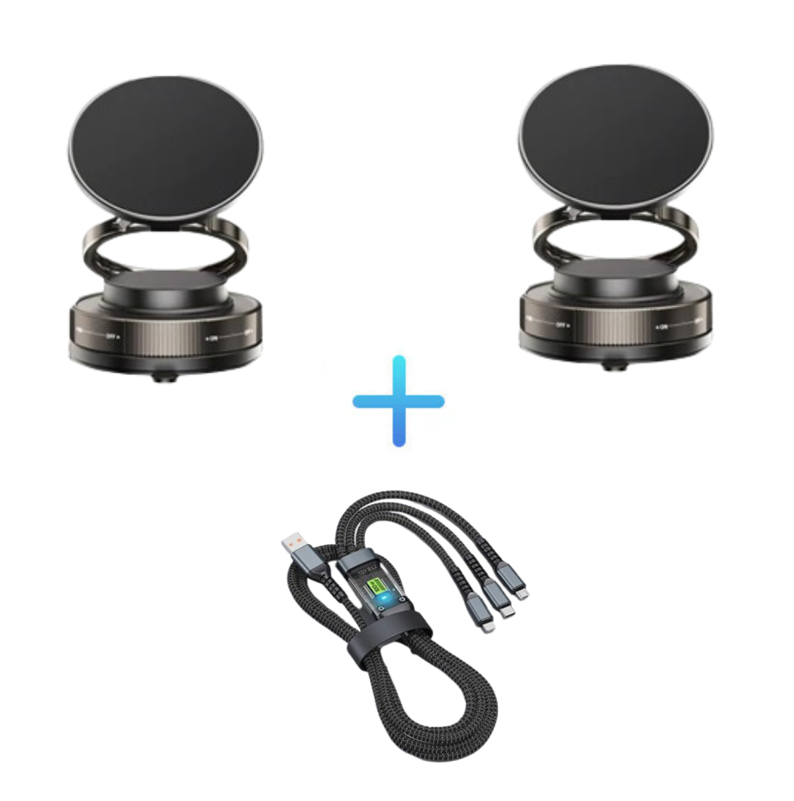 🎁Buy More Save More🔄360° Adjustable Vacuum Magnetic Phone Holder📱🚗