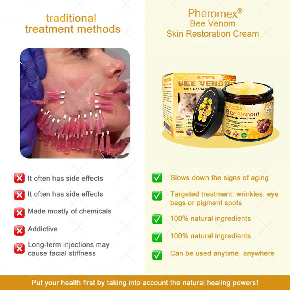 🔥Pheromex® Bee Venom Skin Restoration Cream — 🔥Limited Time 80% OFF🔥