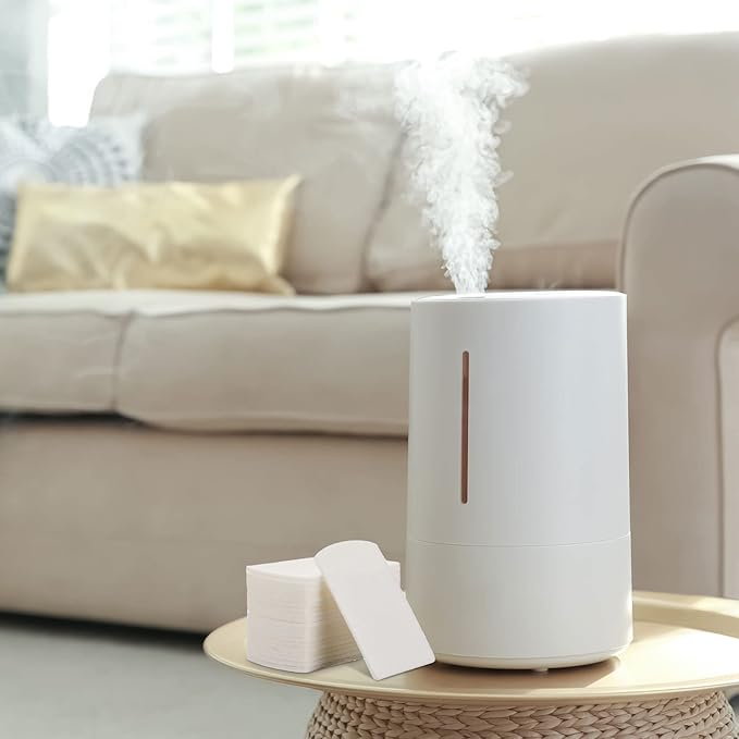 20 Pack Aroma Pads Aromatherapy Diffuser Unscented Refill Pads for Essential Oils Replacement Humidifier Oil Pads Pluggable Humidifier Replacement Filter for Use