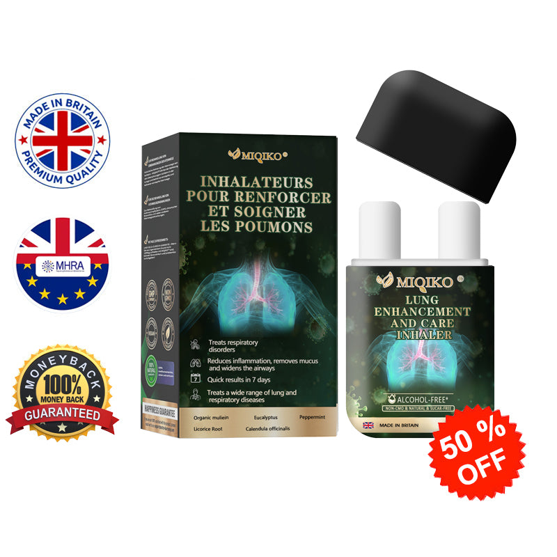 ✨【💟Made and Shipped from UK✅】👨‍⚕️MIQIKO® The Lung Enhancement and Care Inhaler