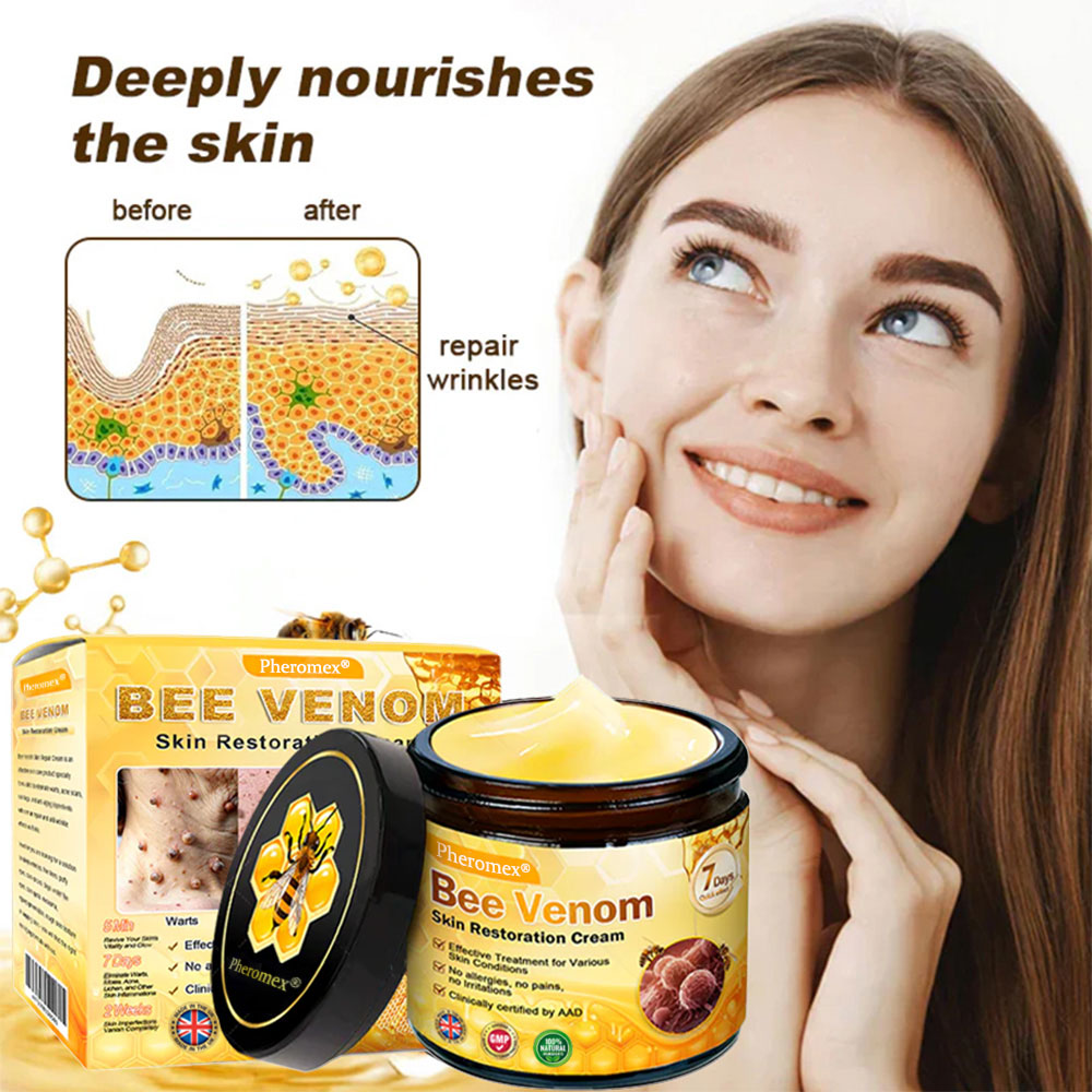 🔥Pheromex® Bee Venom Skin Restoration Cream — 🔥Limited Time 80% OFF🔥