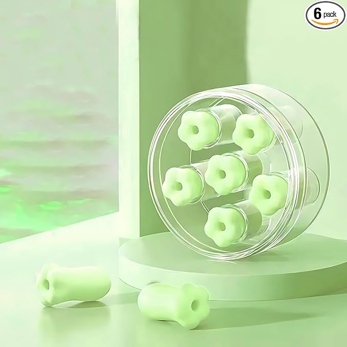 3 Pairs Ear Plugs for Sleeping Noise Cancelling 38dB SNR Reusable Soft Foam Earplugs for Noise Reduction, Hearing Protection Ear Plugs for Travel, Concerts，Study, Work, Sleep