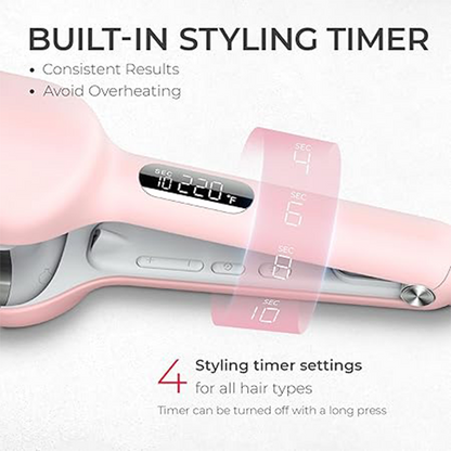 🔥Final 6 Hours: 60% OFF COMPACT Hair Waver Crimper