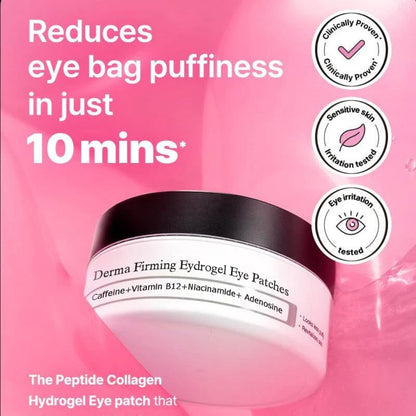 Peptide Collagen Hydrogel Eye Patch (60 patches) | UNDER-EYE BAGS IN JUST 10 MINUTES
