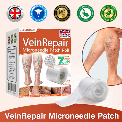 🧑‍⚕️🔥Celsiora® Vein Ease Microneedle Care Patch(For Spider Veins, Varicose Veins, Swelling & Leg Fatigue) - Last Day Promotion 50% OFF