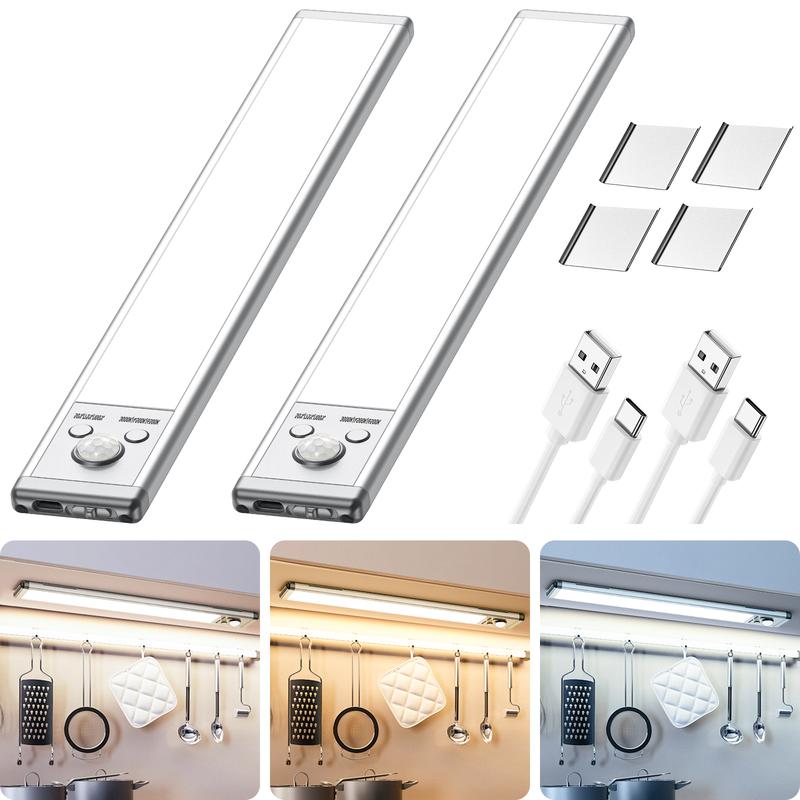 Final 3 hours 70% off: Under Cabinet Lights, LED Motion Sensor Night Light Indoor