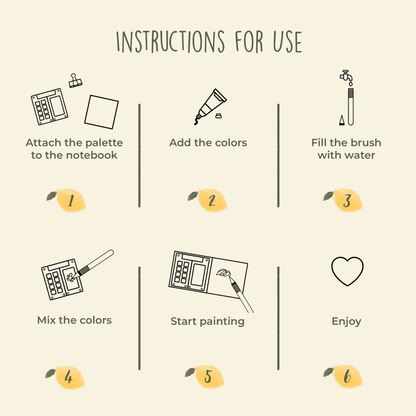 Final 3 hours 70% off: Watercolor Kit