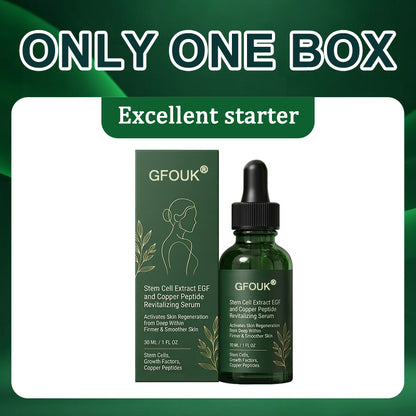 💖Change from the inside out | GFOUK® Stem Cell–Derived EGF & Copper Peptide Activating Serum  (Deeply activates skin renewal from within for firmer, smoother-looking skin)