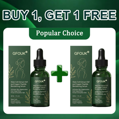💖Change from the inside out | GFOUK® Stem Cell–Derived EGF & Copper Peptide Activating Serum  (Deeply activates skin renewal from within for firmer, smoother-looking skin)