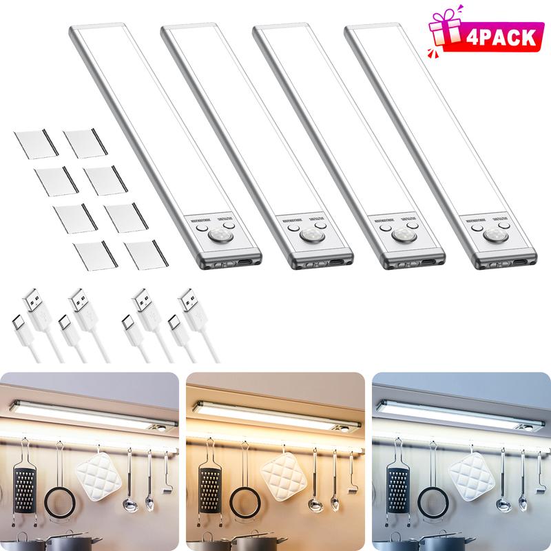 Final 3 hours 70% off: Under Cabinet Lights, LED Motion Sensor Night Light Indoor