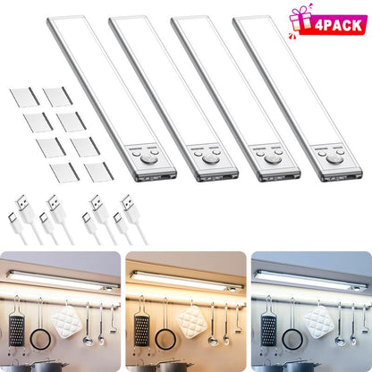 Final 3 hours 70% off: Under Cabinet Lights, LED Motion Sensor Night Light Indoor