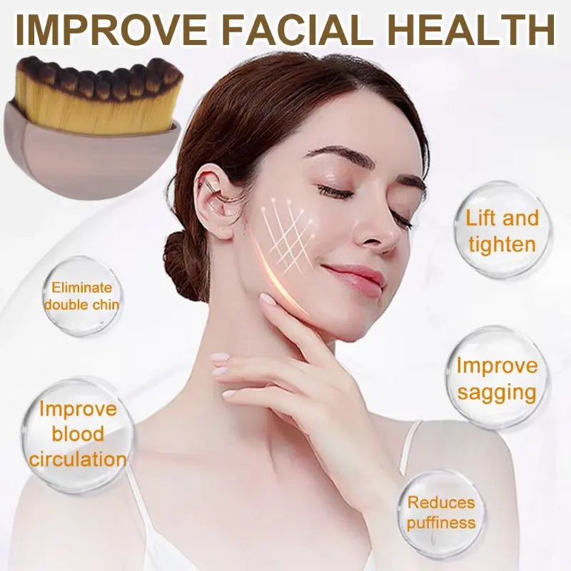 Final 3 hours 35% off:🔥Facial Brush Massage Eye and Neck Care Brush🔥