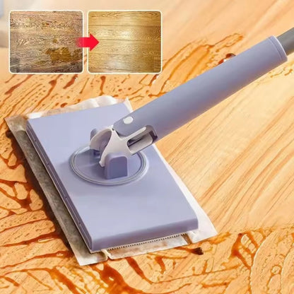 Final 3 hours 50% off: 🔥No-wash Mop, Uses Disposable Face Towel, Hands-Free Replacement, Dry and Wet Multi Surface Floor Cleaner, Bathroom Cleaning