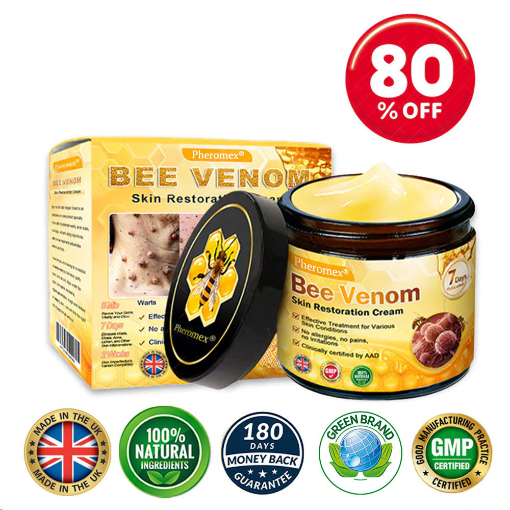 🔥Pheromex® Bee Venom Skin Restoration Cream — 🔥Limited Time 80% OFF🔥