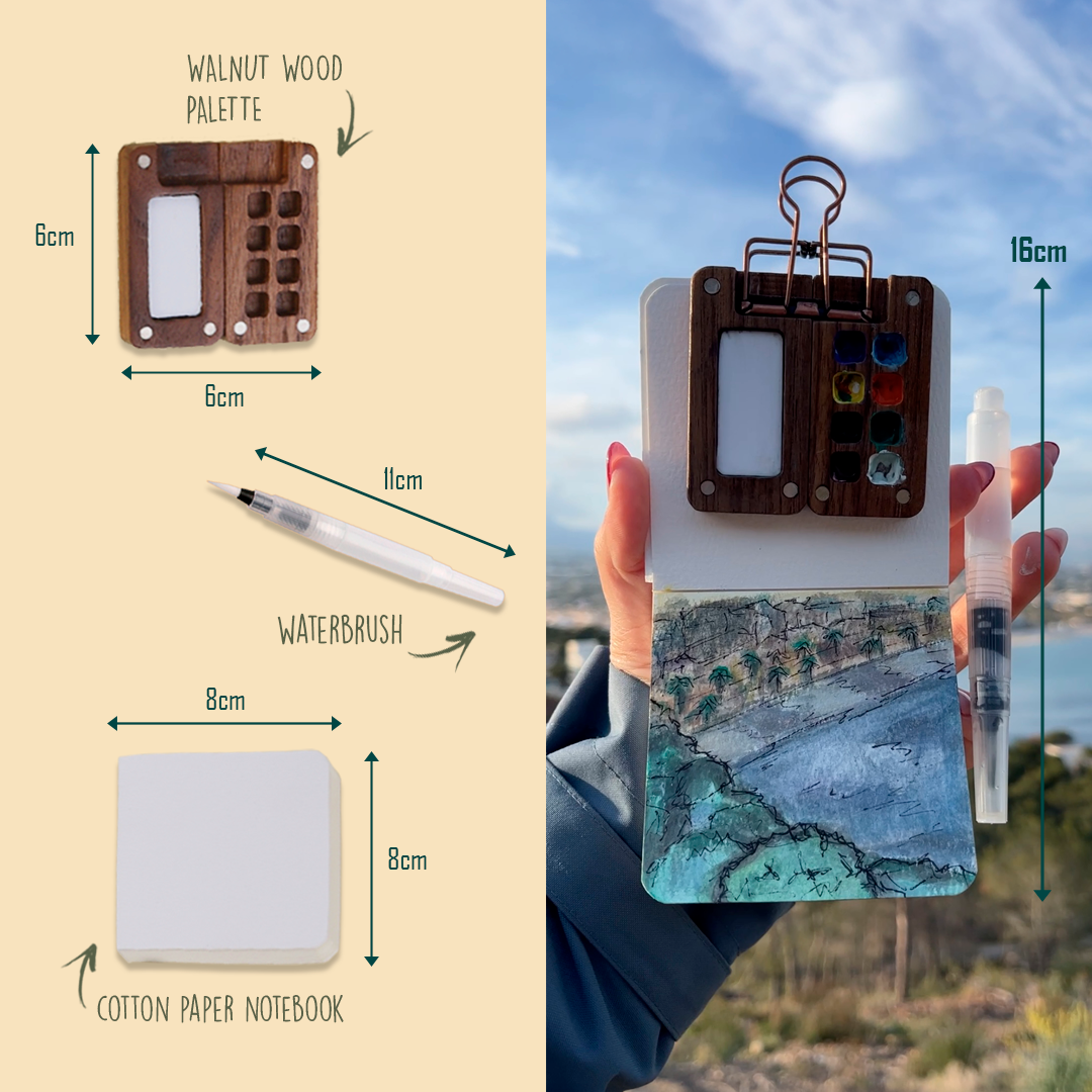 Final 3 hours 70% off: Watercolor Kit