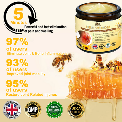 🏆✅Official Store: flysmus™ Bee-Venom Pain-Relief Bone Healing Cream